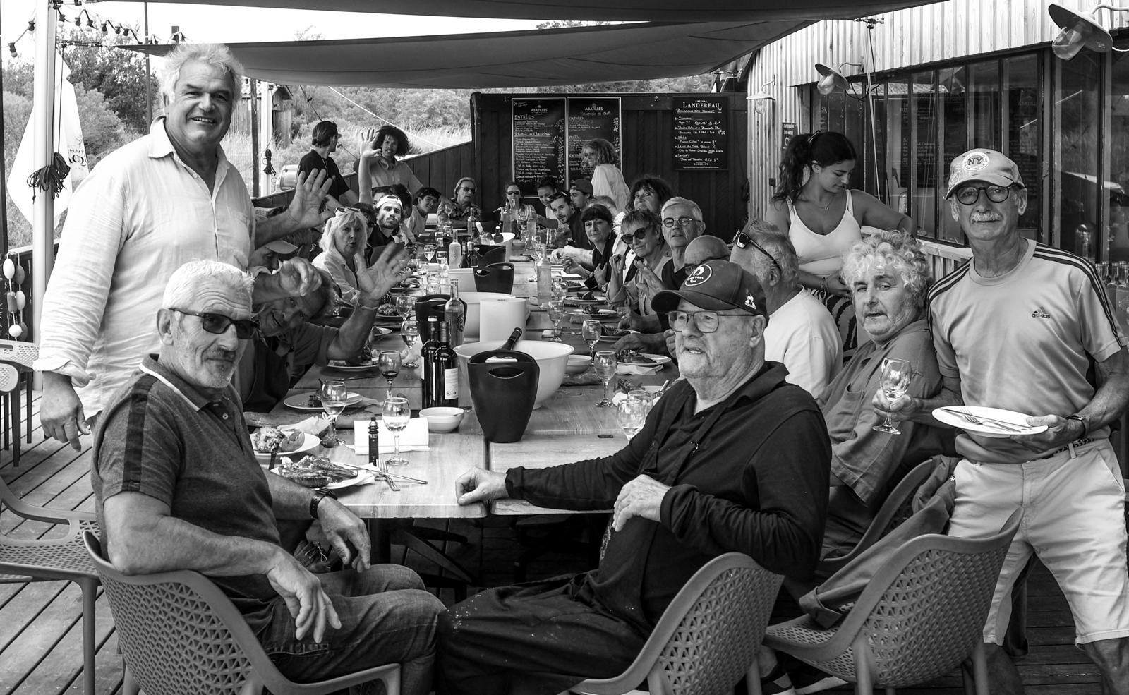 Table de groupe restaurant Chez Huguette
