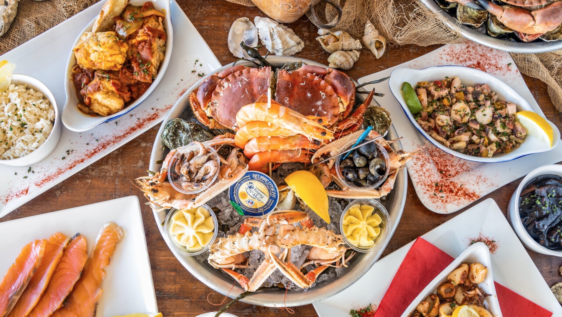 Plateaux fruits de mer